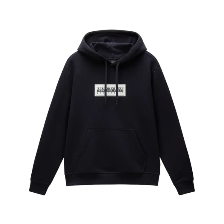 Image of Napapijri B-BOX LOGO H White WHISPER - Black 2XL