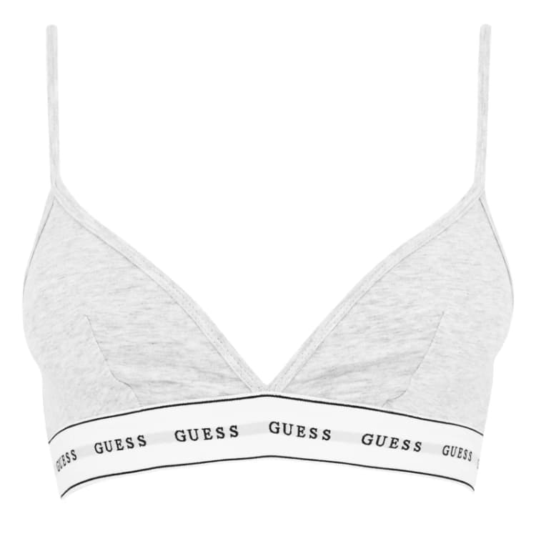 Image of Guess Carrie Logo Bra - Grey Grey 8