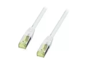 Image of Lindy 2m CAT 7 S/FTP LS0H Snagless Network Cable, Grey