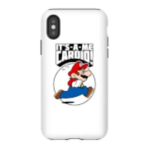 Image of Nintendo Super Mario Cardio Phone Case - iPhone X - Tough Case - Gloss