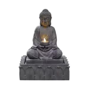 Image of Stylish Fountain Serenity Water Feature with LEDs