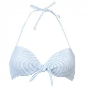 Image of SoulCal Tie Bikini Top Ladies - Stripes