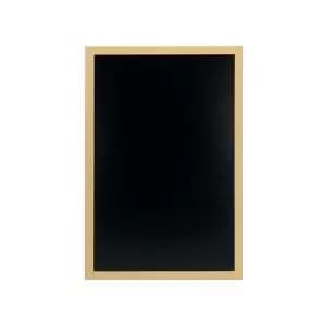 Image of Securit Woody Wood Board with Chalk Marker and Mounting Kit