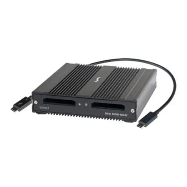 Image of Sonnet Sonnet SF3 Series RED MINI-MAG Pro card reader Thunderbolt 3 Black SF3-2RMM