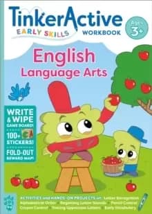 Image of TinkerActive Early Skills English Language Arts Workbook Ages 3+