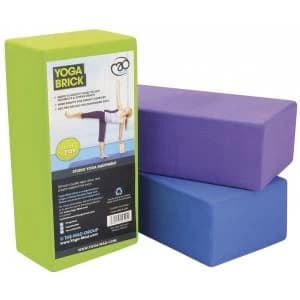 Image of Yoga-Mad Hi-density Yoga Brick 220mm x 110mm x 70mm Purple