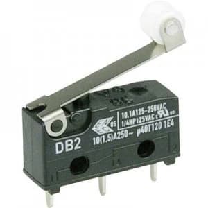 Image of Cherry Switches Microswitch DB2C C1RC 250 V AC 10 A 1 x OnOn momentary