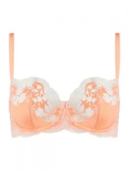 Image of Wacoal Lace Affair Underwire Bra Orange