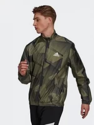 Image of adidas Sportswear Graphic Track Top, Multi, Size L, Men