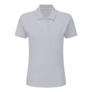 Image of SG Ladies Cotton Short Sleeve Polo Shirt (2XL) (Light Oxford)