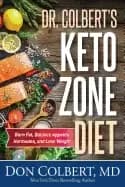 Image of dr colberts keto zone diet burn fat balance appetite hormones and lose weig