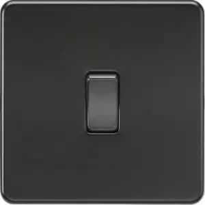 Image of MLA Knightsbridge 20A 1 Gang DP Switch Matt Black - SF8341MBB