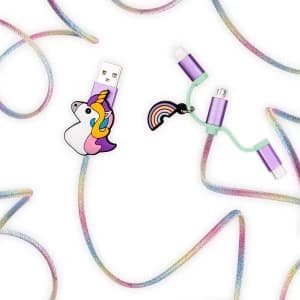 Image of Thumbs Up Unicorn 3-in-1 Cable