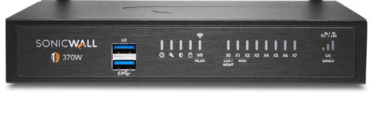 Image of SonicWALL SonicWall TZ370 - Advanced Edition - Security Appliance - with 1 Year TotalSecure 02-SSC-6819
