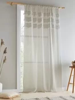 Image of Pineapple Elephant Izmir Tassel Slot Top Voile