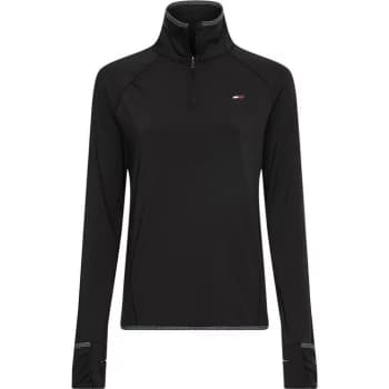 Image of Tommy Sport Mid Layer Top - Black