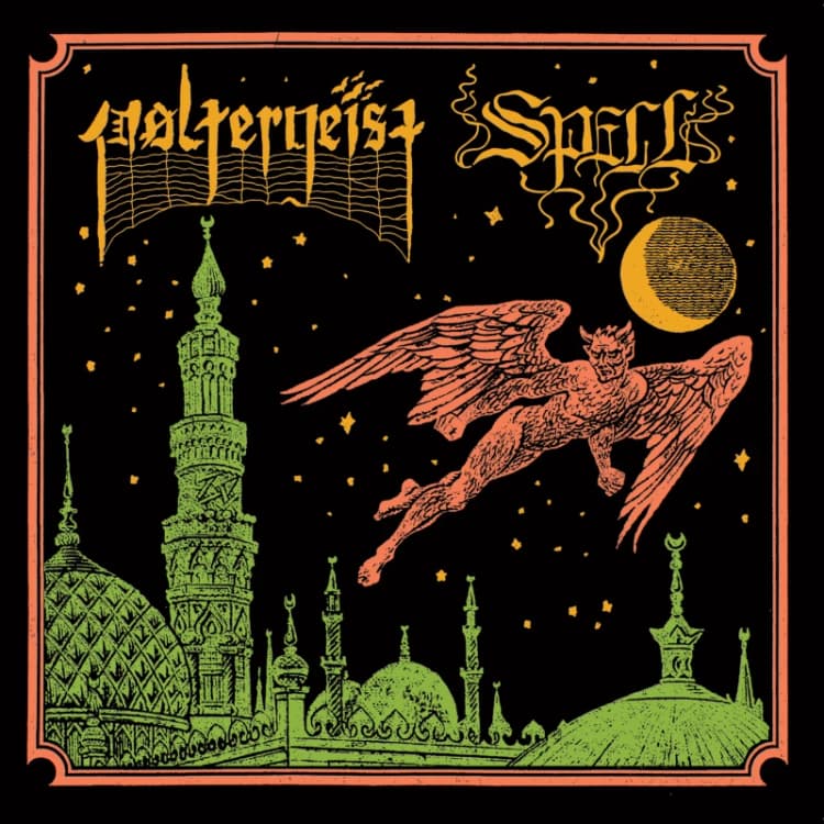 Image of Spell / Poltergeist A WAXING MOON OVER BABYLON / FALL TO RUIN SINGLE multicolor Onesize Unisex