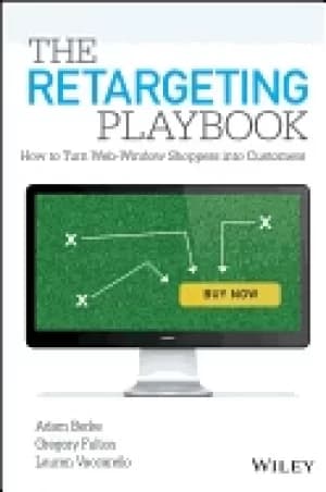 Image of retargeting playbook how to turn web window shoppers into customers