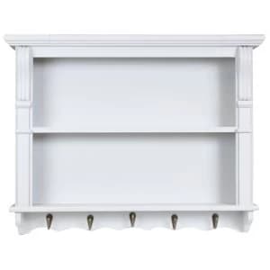 Image of Charles Bentley Shabby Chic Vintage French Style Shelving Unit