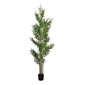Image of Artificial Bamboo Tree with 7 Real Bamboo Stems 200cm