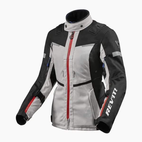 Image of REV'IT! Sand 4 H2O Jacket Lady Silver Black Size 38