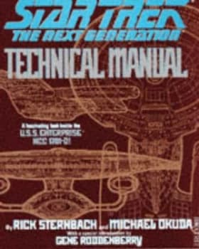 Image of star Trek by Rick Sternbach and Michael Okuda Paperback
