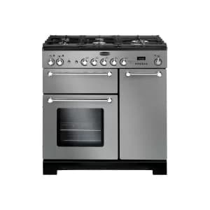 Image of Rangemaster KCH90NGFSSC 116770 KITCHENER 90cm Gas Range Cooker Stainless SteelChrome