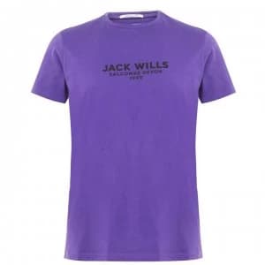 Image of Jack Wills Camelot T-Shirt - Purple