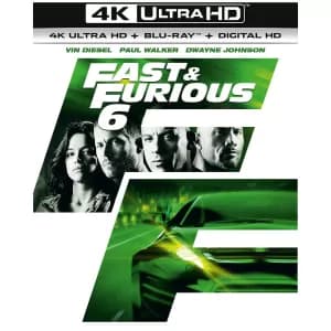 Image of Fast & Furious 6 - 2013 4K Ultra HD Bluray Movie