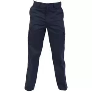 Image of Absolute Apparel Mens Combat Workwear Trouser (30 inches long) (Navy) - Navy