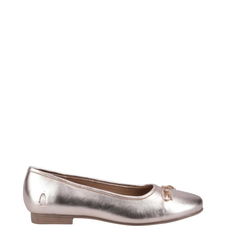 Image of Hush Puppies Naomi Ballet - Gold Gold 3