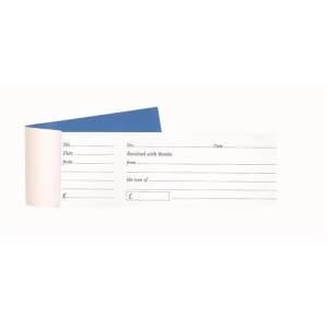 Image of Cash Receipt Book Tear Off 80 Receipts 79x202mm