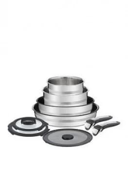 Image of Tefal Ingenio Jamie Oliver 9 Piece Pan Set