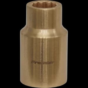 Image of Sealey 1/2" Drive Non Sparking Bi Hexagon Socket Metric 1/2" 11mm