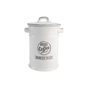 Image of Pride Of Place Coffee Jar, White