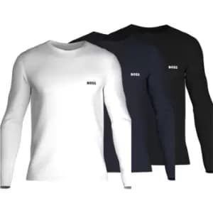 Image of Boss LSShirtRN 3P Classic 10243514 - White
