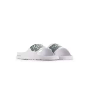 Image of Lacoste White Croco 2.0 Slides