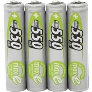 Image of Ansmann maxE HR03 AAA battery (rechargeable) NiMH 550 mAh 1.2 V 4 pc(s)