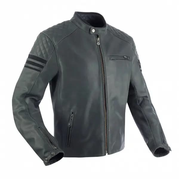 Image of Segura Track Jacket Gray Black Size L