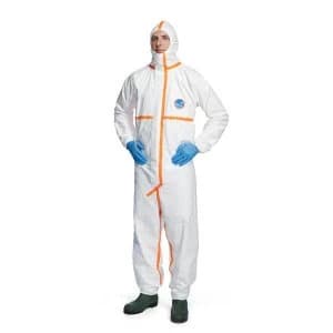 Image of Tyvek DuPont 800J Hooded Coverall Small White