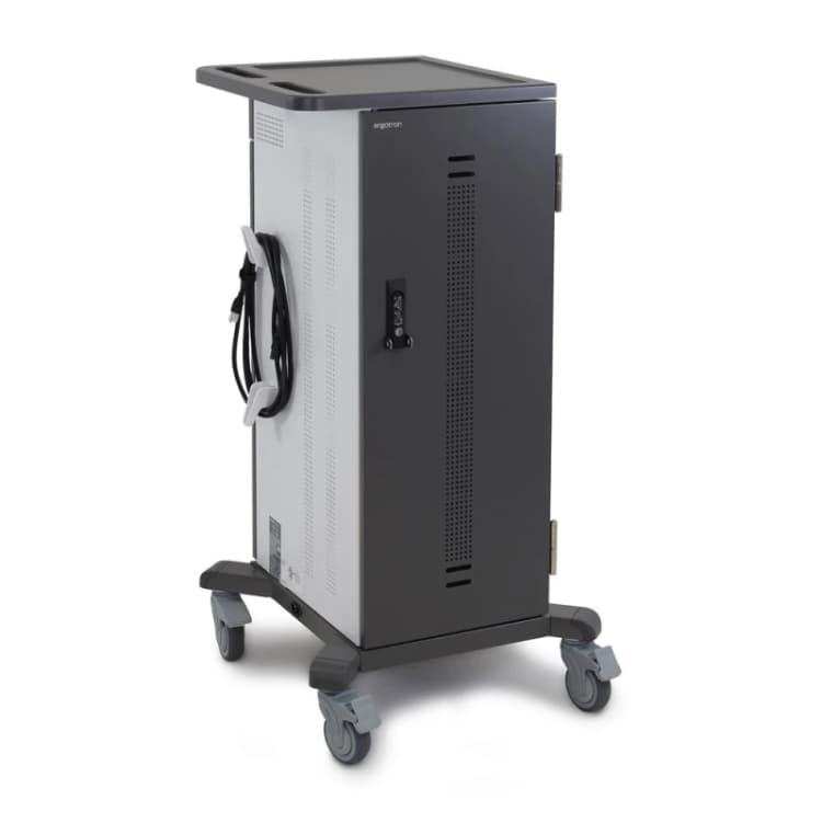 Image of Ergotron YES35 Freestanding Black. Silver