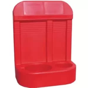 Image of Slingsby Double Fire Extinguisher Stand - With Backstand