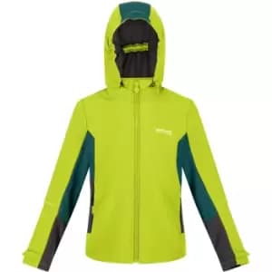 Image of Regatta Boys Acidity V Lightweight Reflective Softshell Coat 7-8 Years - Chest 63-67cm (Height 122-128cm)