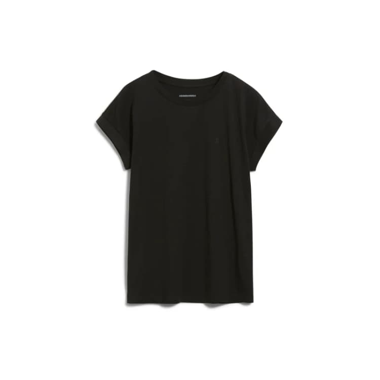 Image of ARMEDANGELS Womens T-Shirt ARMEDANGELS Idaara Noir Female L
