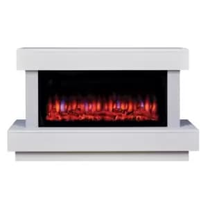 Image of Suncrest 2kW Bourne Electric Suite C/W Lights - White