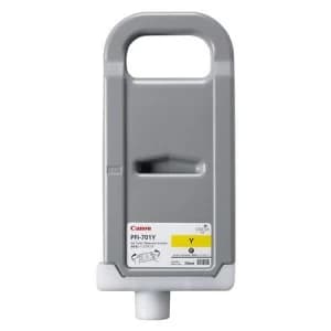 Image of Canon PFI701Y Yellow Ink Cartridge
