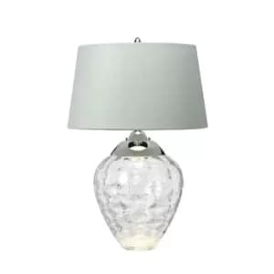 Image of Samara Table Lamp Metal Work Polished Nickel