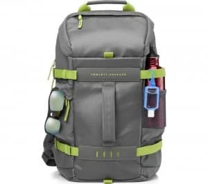 Image of HP Odyssey 15.6 Laptop Backpack Grey Green