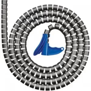 Image of HellermannTyton 161-64205 HWPP-16MM-PP-GY-K1 Helawrap Hose Grey 15...