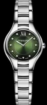 Image of Raymond Weil Watch Noemia Green 11 Diamonds